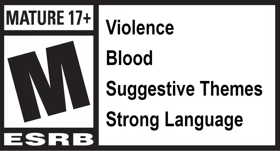 Mature 17+ ESRB